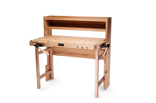 RAMIA wall-mounted folding woodworking workbench