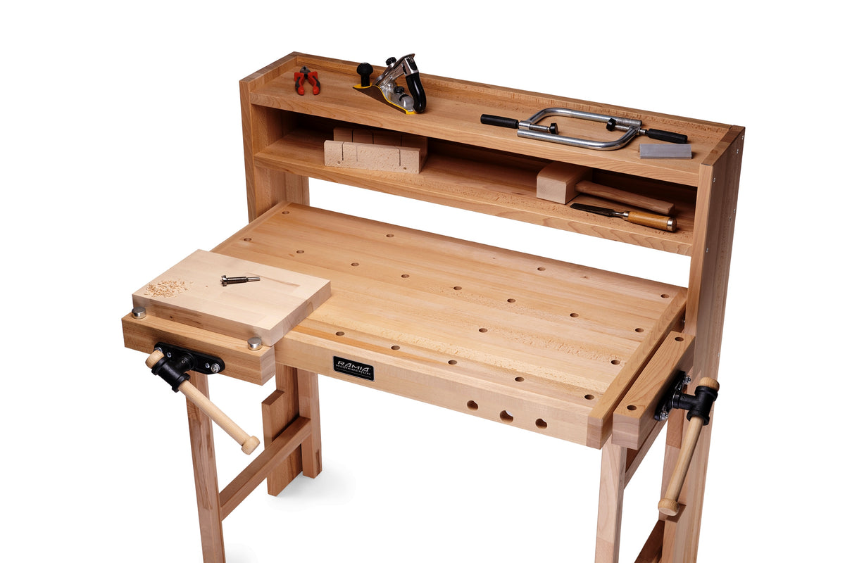 RAMIA wall-mounted folding workbench detail