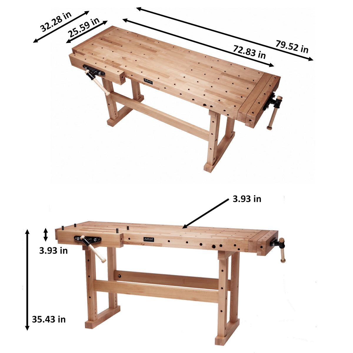 RAMIA Multi-Bench 2000 dimension diagram